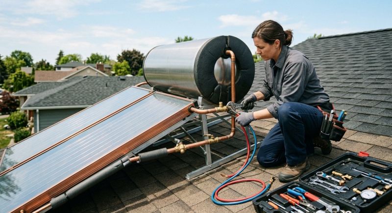 Solar Water Heater Repair in Austin, TX