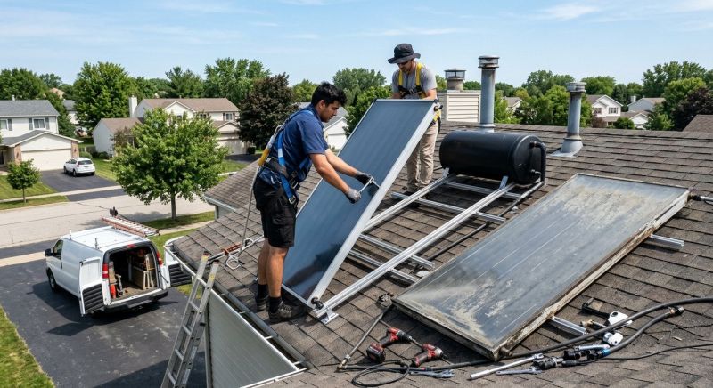 Solar Water Heater Replacement in Kansas City, MO