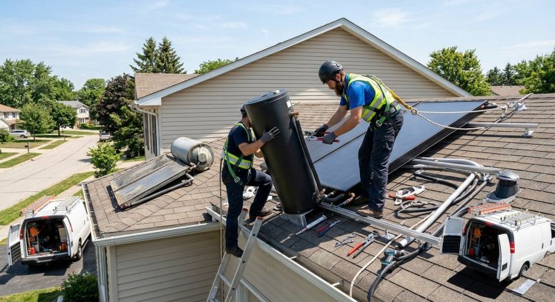 Solar Water Heater Replacement in San Antonio, TX