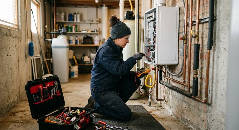 Tankless Water Heater Repair in Fredericksburg, VA