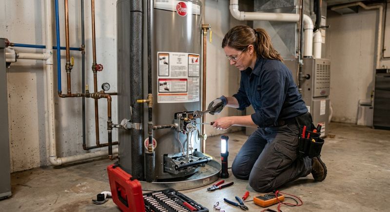 Hot Water Heater Service in Katy, TX